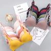 12 Colors Women Seamless Bra Sexy No Wire Push Up Underwear Girls Students Breathable Thin Bras Small Size Bra