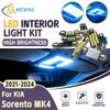 Canbus Error Free LED Interior Light Bulbs For KIA Sorento MK4 4 IV MQ4 2021-2024 Plug And Play Auto Indoor Lighting Accessories Bulbs 7