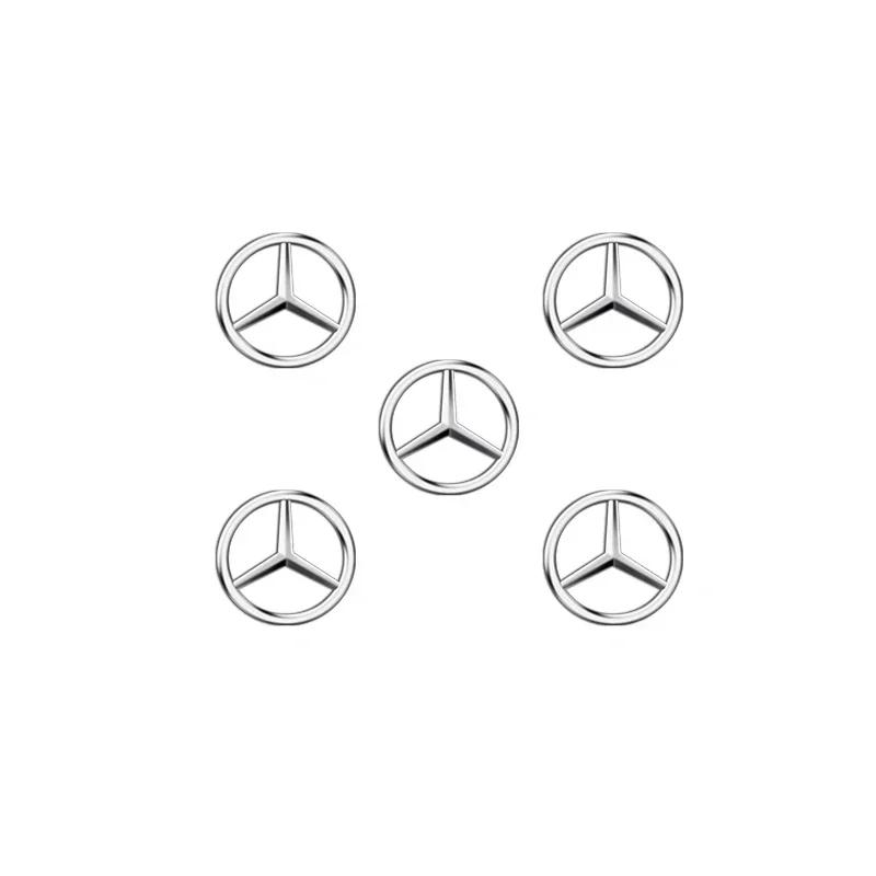 13 мм Наклейка-эмблема на ключ от автомобиля Для Mercedes Benz AMG W211 W212 W166 W167 W117 W247 W176 W204 W203 W205 W140 X253 W210 FG1