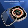 Корпус из алюминиевого сплава + закаленное стекло для Apple Watch Ultra 2 49 мм Защитная пленка от царапин для iWatch Ultra 49 мм