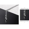 [AWNL] Cut Azuki Chain Premium Sterling Silver Necklace, 61.5cm * 3mm