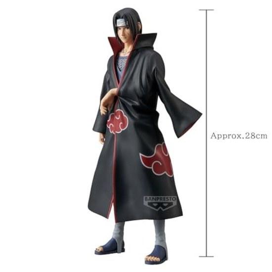 Banpresto Itachi Uchiha Naruto Shippuden Grandista 28cm BP28670P Multicolor Collector Figure Ideal Anime Fans