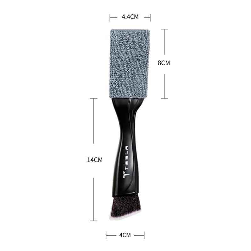 UBFMQ1 Car Air Outlet Cleaning Tool Dust Brush Car Accessories Key For Tesla Y X Model 3 S Roadster Juguete Coil Cybertruck Bonina Kit