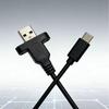 USB 2.0 AM на Type-C Кабель для передачи данных и зарядки с винтом, для промышленного шкафа для сбора данных правоохранительных органов
