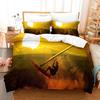 Luxury New 3D Print Surf Riding Comfortable Duvet Quilt Cover Pillowcase Bedding Set Children Bedroom Decoration Home Textile