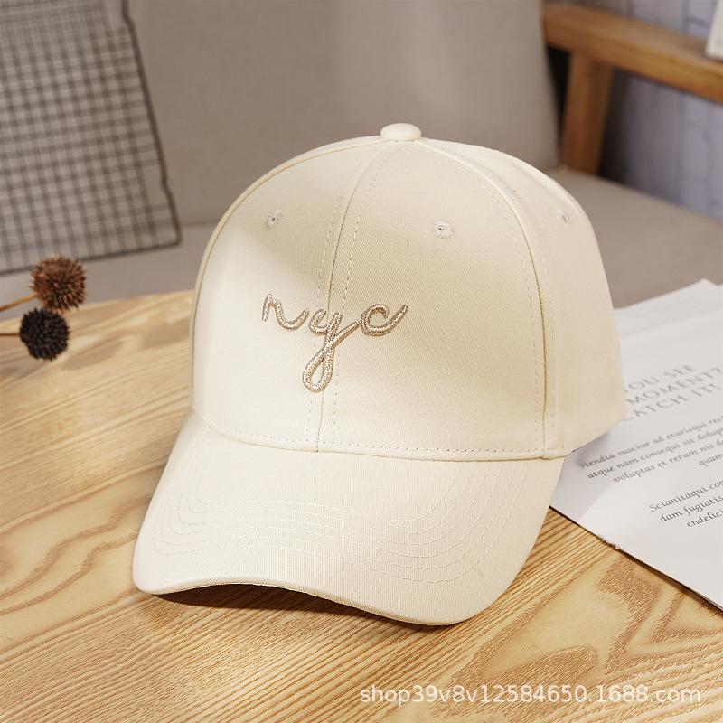 Шляпа женская новая солнцезащитная летняя бейсболка конфетного цвета с вышитыми буквами кепка с козырьком для пары мужская шляпа с козырьком