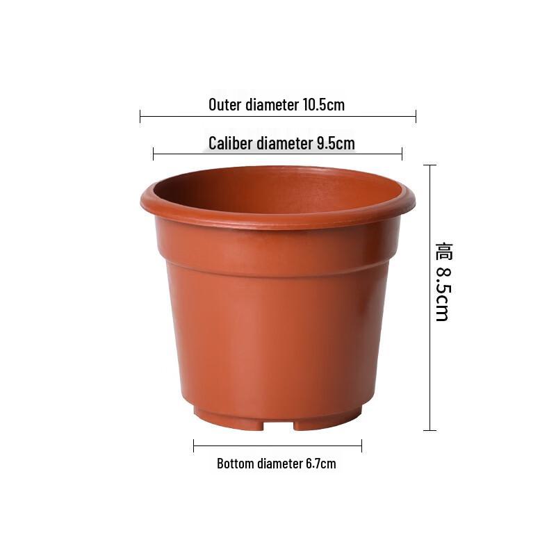 MOJY Plastic Flower Pot for Rose Cultivation