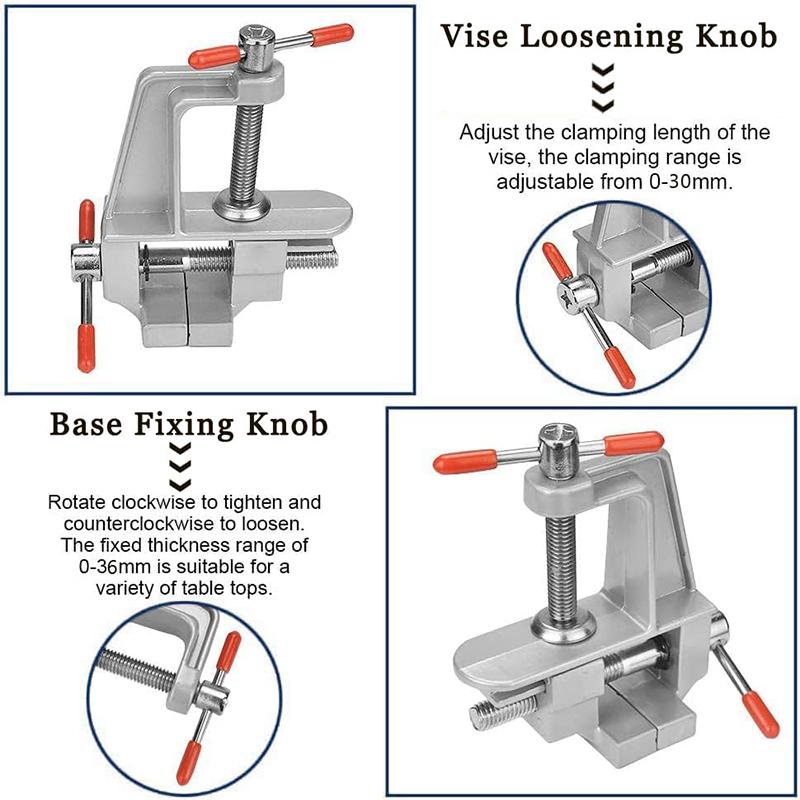 1 шт. 35 мм инструмент для ремонта стола для поделок набор мини-зажимов для стола портативный рабочий небольшой зажим для стола для ювелирных изделий небольшой зажим для стола