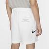 Nike Летние свободные повседневные спортивные шорты с двойным крючком Swoosh с завязками, мужские брюки белого цвета CJ4883-100