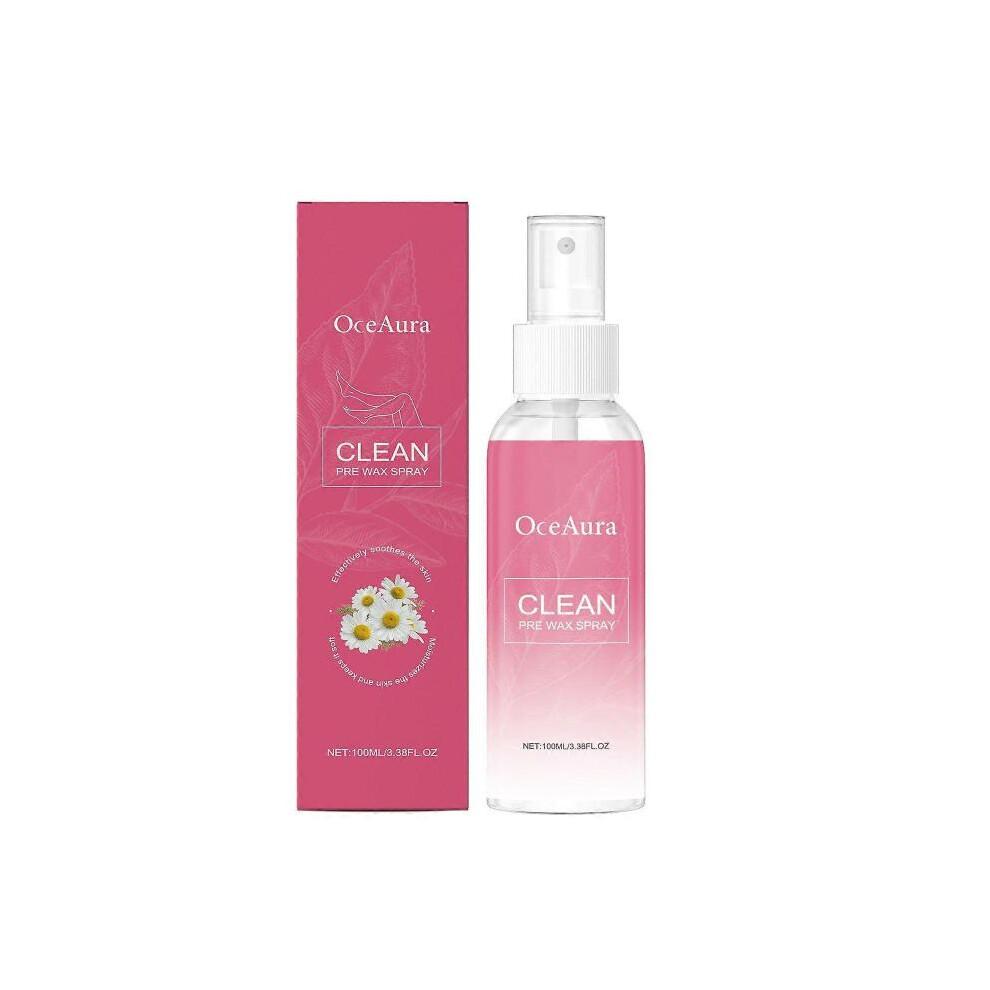 OceAura Before and After Hair Removal Treatment Spray Gentle Moisturizing Skin Hair Cleansing Moisturizing Treatment Spray