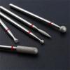 10Pcs Russian style Nail Art Drill Bit Kits Cuticle Nail Grinding Bits  for Manicure Machine