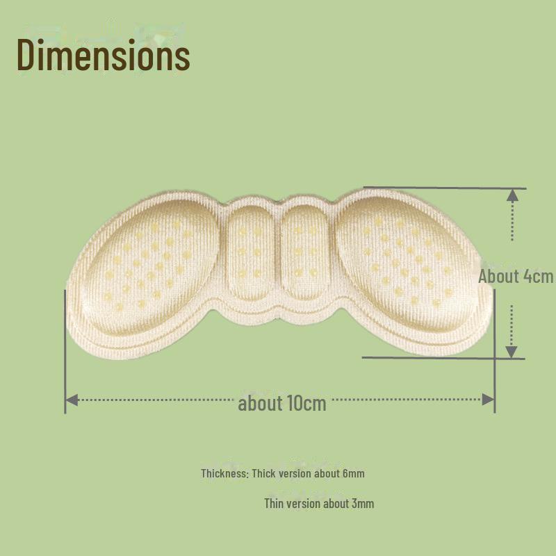 Non-Slip Heel Stickers: Anti-Wear Foot Pads & Adjustable Dot Glue for Women's High Heels, Large To Small Sizes.