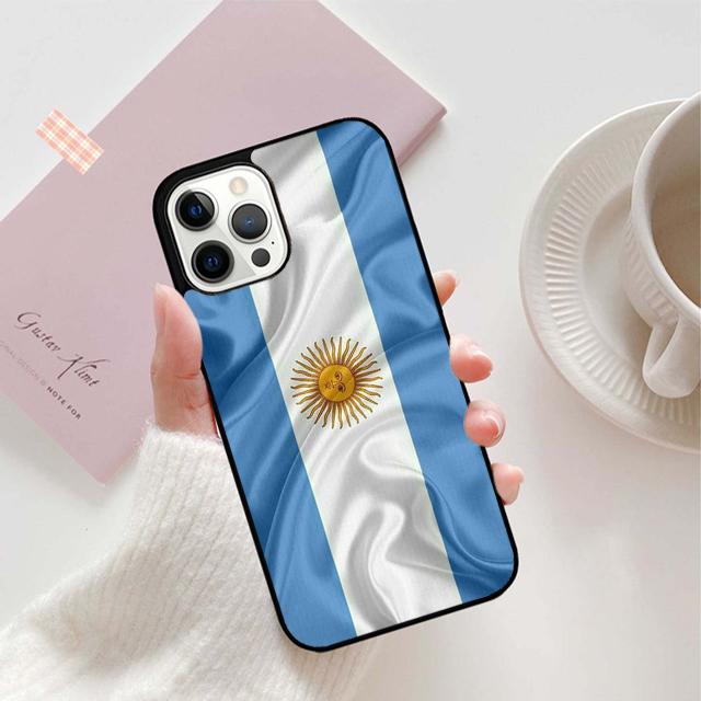 Чехол для телефона с флагом Аргентины для iPhone 17 Air 15 16 11 12 13 14 Pro Max Чехол для iPhone 17 Air Max Plus coque Fundas Shell