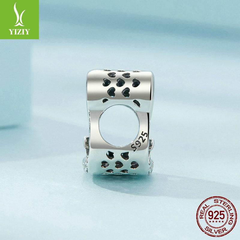 Инь Цзыюнь Сердцевидный Стерлинговое серебро 925 пробы Семейное дерево DIY Браслет Бусины