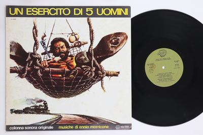 Виниловая пластинка OST, ENNIO MORRICONE - Un Esercito Di 5 Uomini ELP058 DUSE 1977 Италия Саундтреки и мюзиклы Б/у