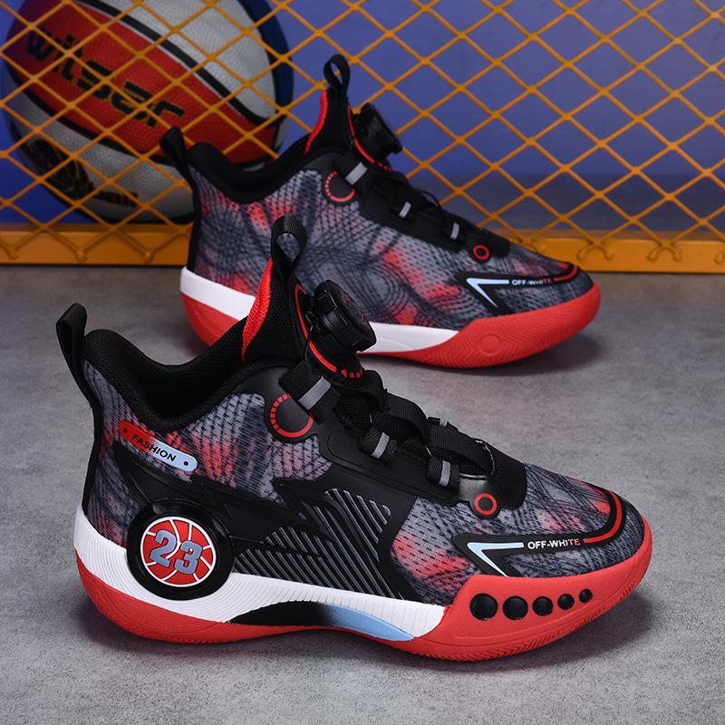 Баскетбольная обувь для мальчиков среднего и большого размера, детская, нескользящая, дышащая, спортивная обувь для одноклассников, мужская и женская, для учеников начальной школы, подростковая