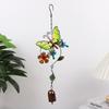 Creactive Iron Art Butterfly Wind Chimes Hanging Windbells Window Yard Garden Decor 1pcs
