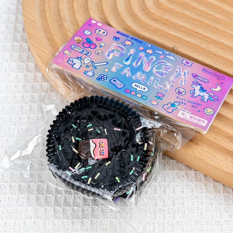 Jumbo Oreo Fake Food Squishy Toy Stress Relief Adult Decompression Novelty Gift Creative Model Decor