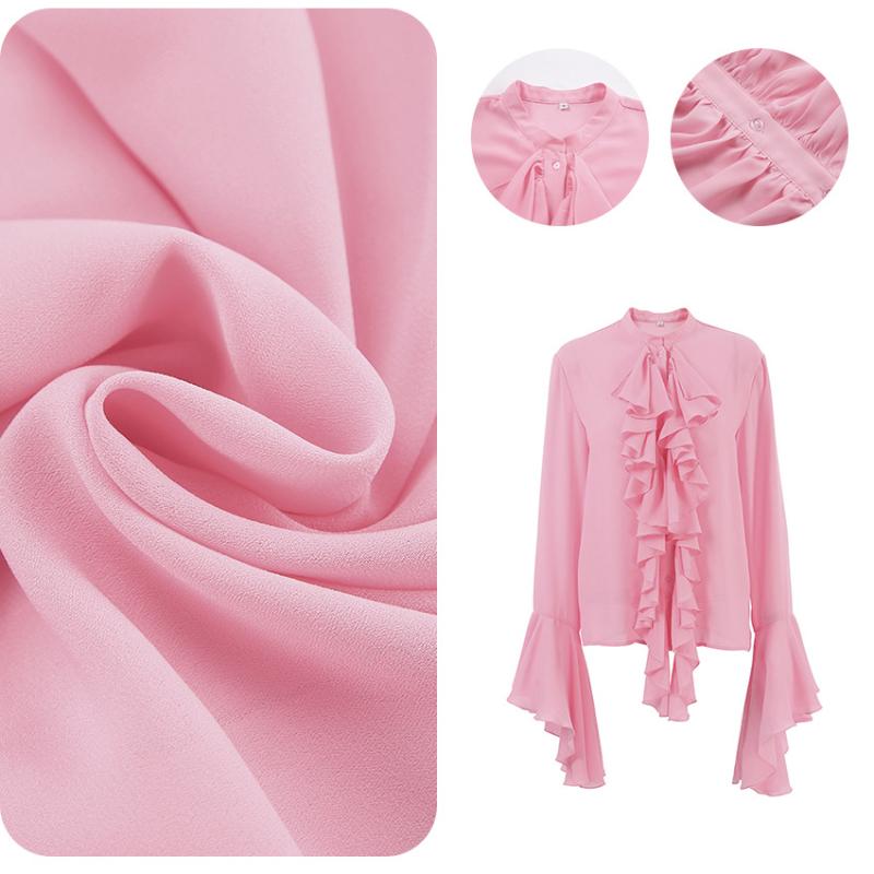 Women's White Fashion Patchwork Lace Flared Sleeves Loose Ruffled French Shirt Temperament Summer Women Elegant Chiffon Blouses