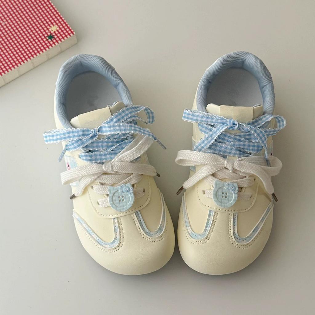 Pink Puff Board Shoes Female Ugly Cute 2025 Summer New Chic Niche Design Korean Version of Student Sports Little White Shoes