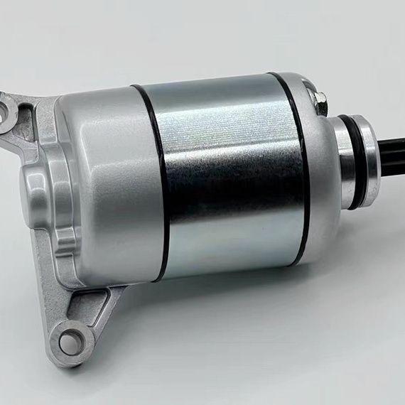 Silver Steel Boat-shaped Mini Side-mounted Tricycle Starting Motor YG150B-22-23