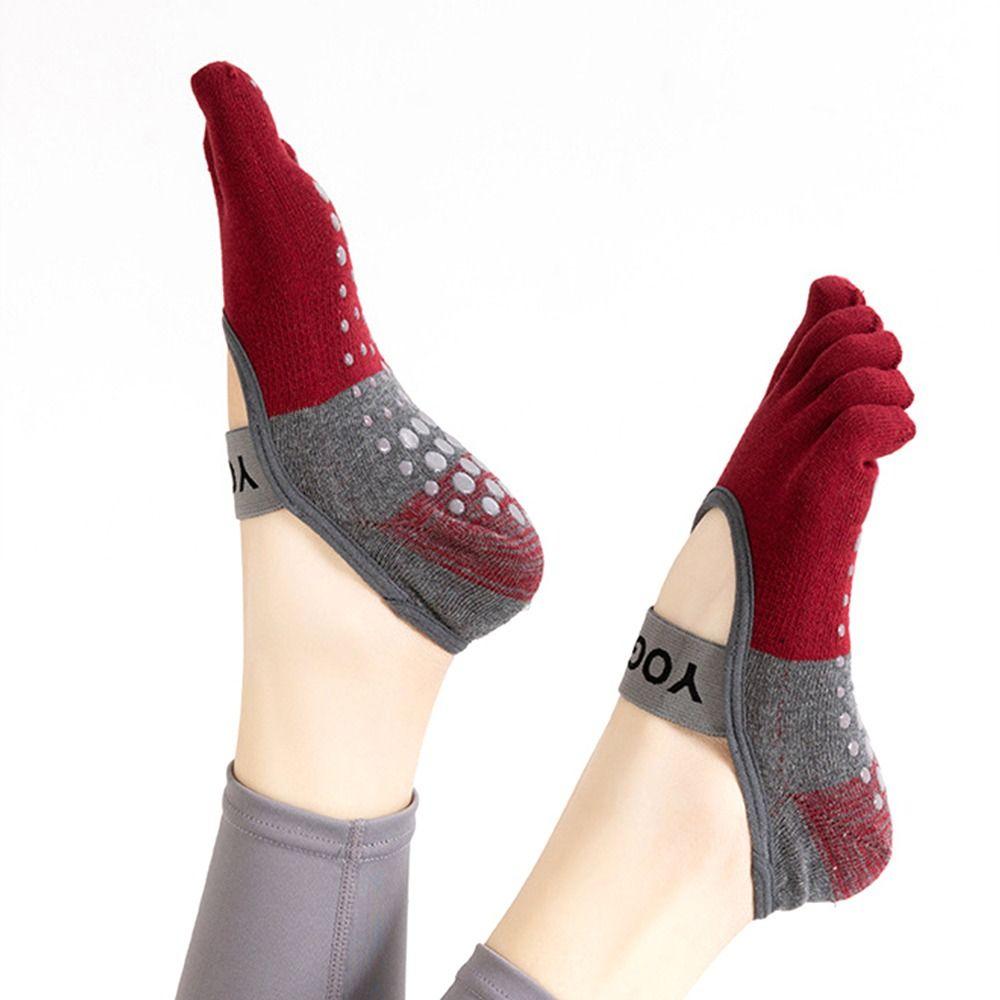 Cotton Pilates Socks Anti-slip Sports Socks New Yoga Socks  Ladies