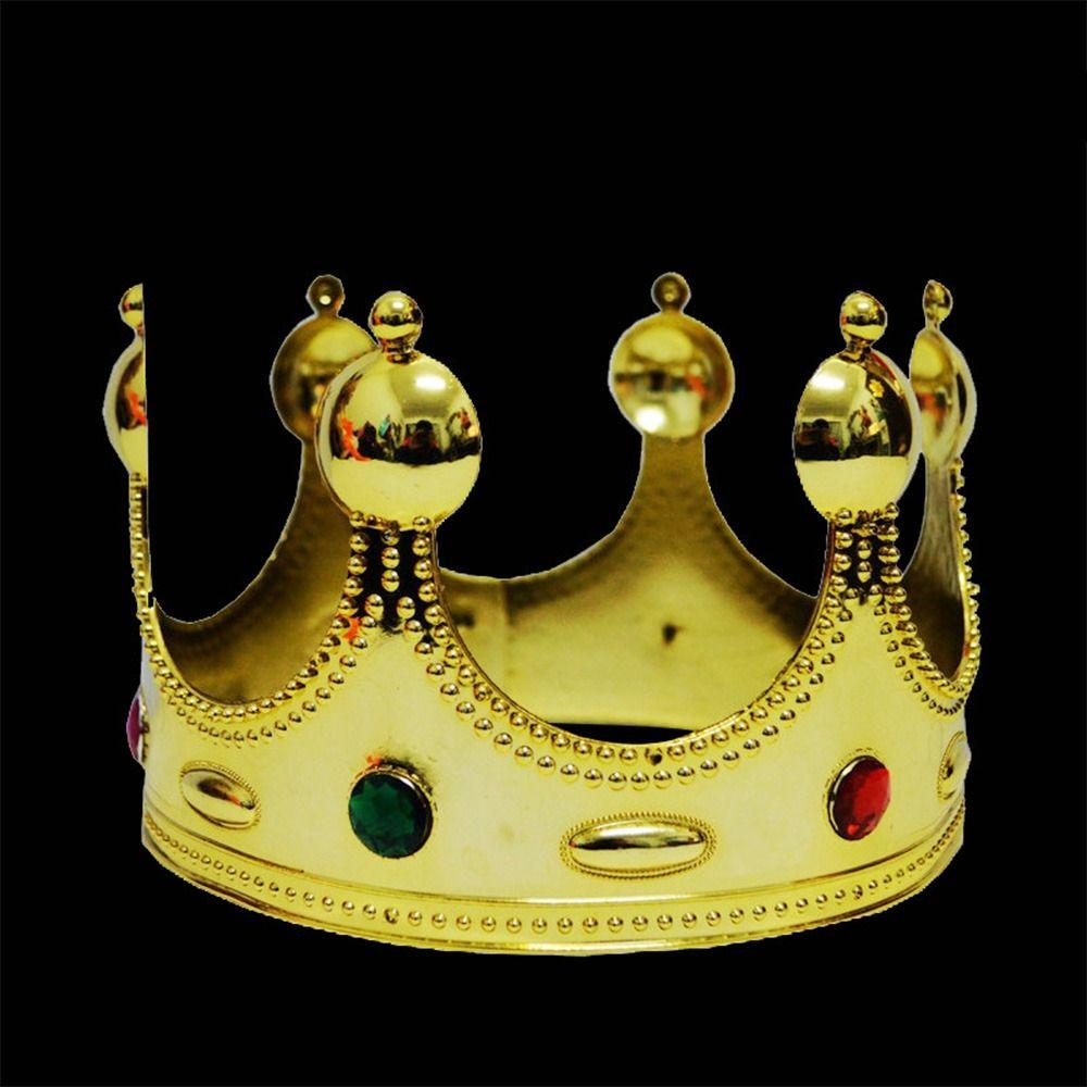 Charles Coronation Ceremony Hairpin King'S Crown Circular Tiaras Princess Crown Nine Diamond Crown