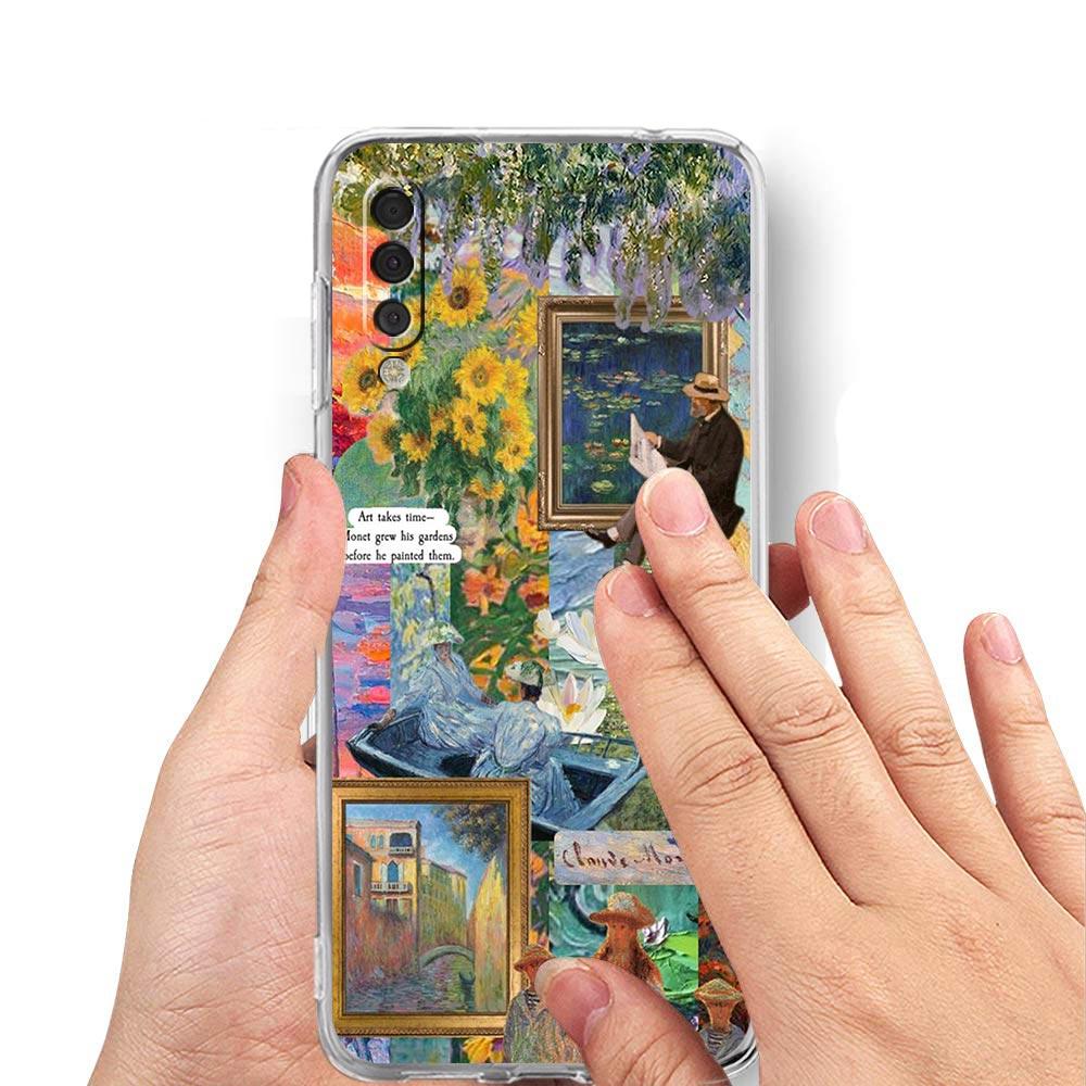Чехол для телефона «Звездное небо Ван Гог арт» для Samsung A14 5G A12 A22 A32 A34 A42 A52 A54 A50 A70 A30 A40 A20E A10S A20S A02S A04S