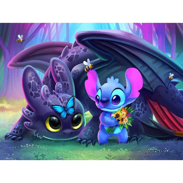 Мультяшная 5D DIY Алмазная Живопись Стич Холодное Сердце Алмазная Вышивка Мозаика Винни Пух Домашний Декор Детский Подарок