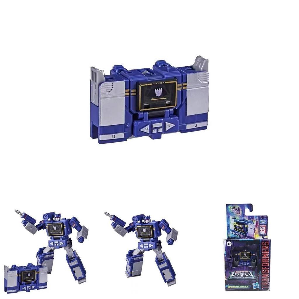 Трансформеры Наследие Основной класс Саундвейв Фигурка 9 см Дизайн в стиле G1 Энергон Сила