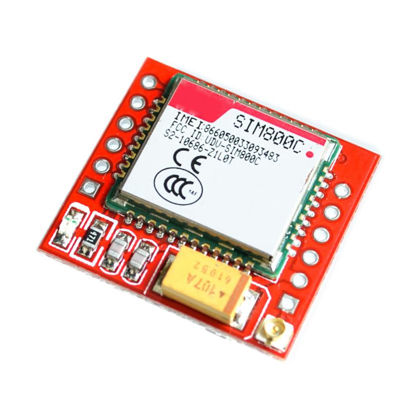 Модуль GSM GPRS SIM800C 5V/3.3V TTL Плата разработки IPEX С 714*tooth И*/*S Для Arduino STM32 C51-
