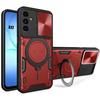 Protective Case - BOOLING - for Samsung Galaxy A17 4G/5G - Shockproof - Ring Stand - Red