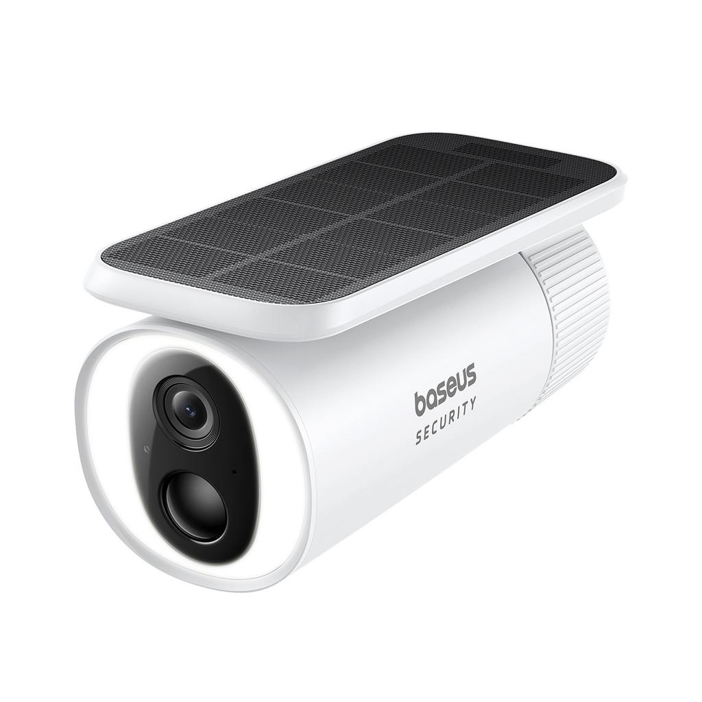 Security S1 Solar Outdoor Camera for Surveillance 2K 8x 8 GB 400 lm - White