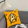 Звезда T-Trek Shipp Бренд Наволочка Подушка Ультра Мягкая Кожевенная Ткань Облачный Комфорт и Скрытая Молния