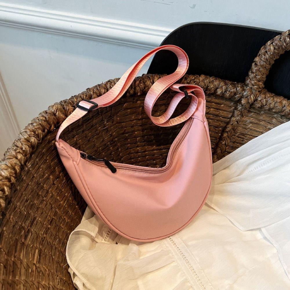 Underarm Bag Oxford Cloth Handbag Cloth Nylon Shoulder Bag Nylon Crossbody Bag Streetwear