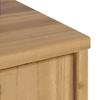 Side Cabinets 5 Pcs ODDA 40x24x79 cm Solid Pine Wood