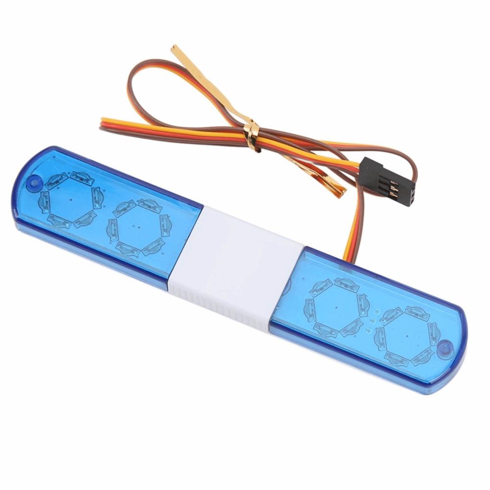 Multi-Function Alarming Light 115mm Alarming Flash Lamp Durable Light Bar Lamp RC Car Accessories