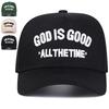 Унисекс Бейсболки с вышивкой букв GOD IS GOOD Весна Осень Уличные Регулируемые Повседневные Кепки Шляпа от солнца Спортивная Кепка