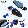 Meliore Universal 22mm 7/8 Motorcycle Steering Wheel Bar End Rearview Mirror 360 Degree Anti-Glare