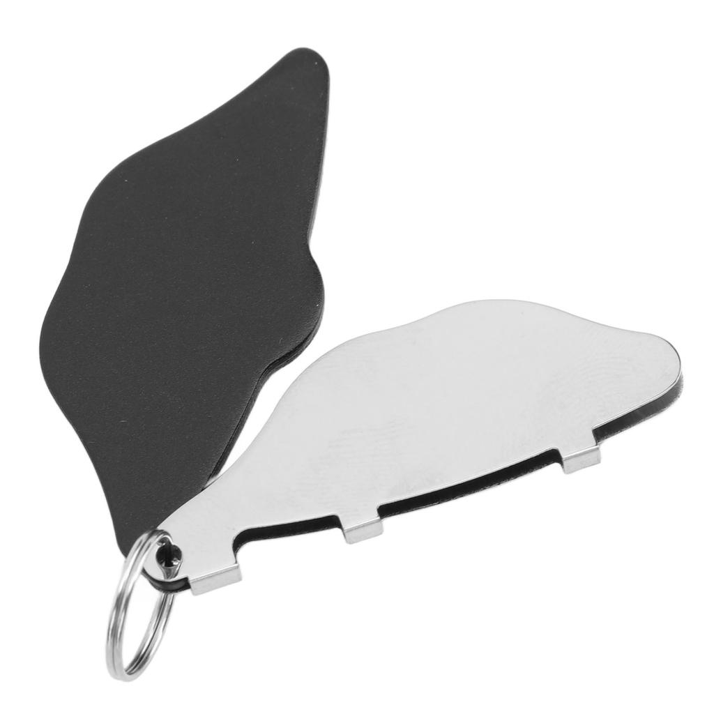 Bike Brake Caliper Alignment Tool Stainless Steel Anti Rub Black Accurate Bicycle Brake Pad