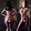 БДСМ боди с веревкой, бондаж, женский комбинезон, облегающий купальник, эротические костюмы для ролевых игр, для взрослых, для женщин, SM, секс, порно, одежда
