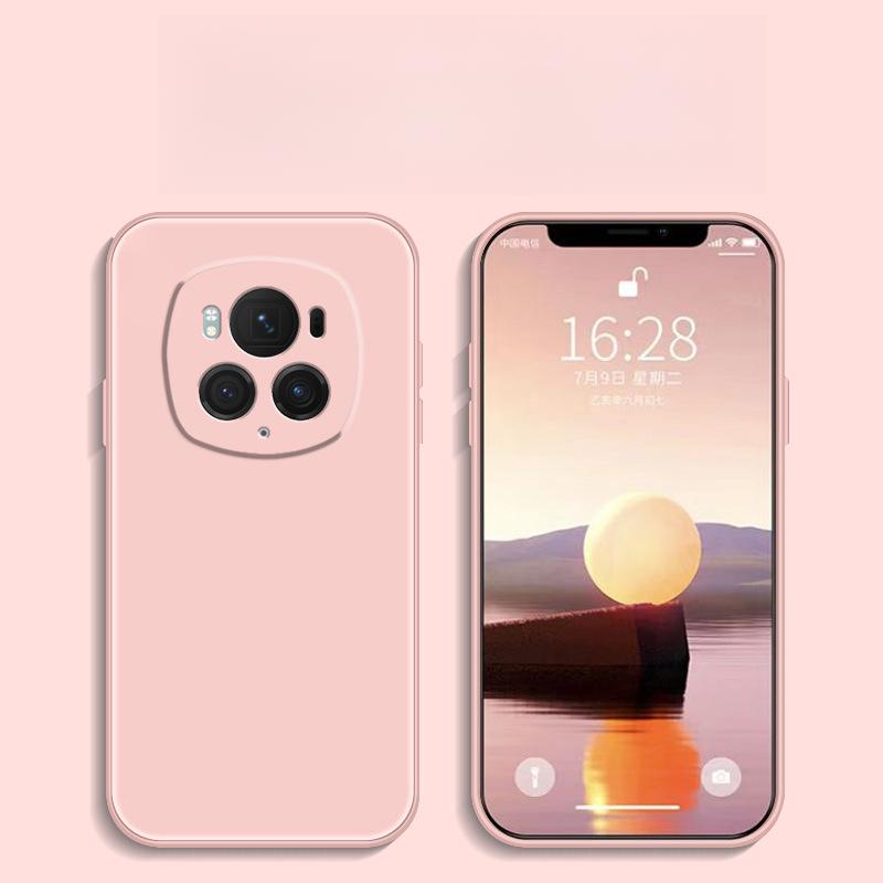 Suitable for Honor Magic6pro Mobile Phone Case Honoror Protective Case Liquid Soft Silicone Full-cover Anti-fall Case for Men and Women