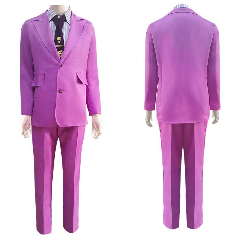 Подробная Косплей Одежда JoJo's Bizarre Adventure Diamond Is Unbreakable Yoshikage Kira/kosaku Kawajiri