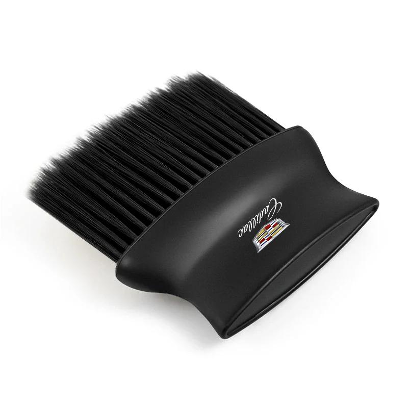 Car Air Conditioning Vent Dust Removal Brush Gap Cleaning Brush for Cadillac ATS BLS CT5 CT6 CTS ESCALADE STS XT4 XTS Sticker