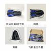 Adult Snorkel Set Full Dry Adjustable Fins Diving Mask Gear Swimming Snorkeling