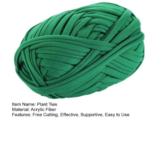 1 рулон стяжки для растений, удобные гибкие, устойчивые к разрыву акриловые волокна, садовые стяжки, органайзер для кабеля, поставка во дворе
