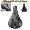 Silicone Bike Saddle Cover Shock-absorbent Bike Seat Cushion Pad Bicycle Seat Cover  Cycle Part