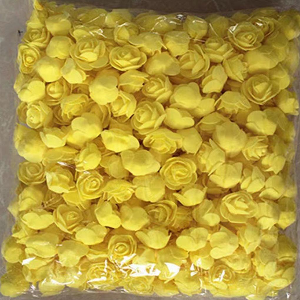 500x Красивые и Реалистичные Цветочные Композиции Легко PE Пена Головка Розы Искусственный Цветок