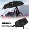 1Pcs Windproof Rain Fully Automatic Compact 3 Folding Umbrella Car Accessories For SEAT Leon FR Altea Ibiza Toledo Cordoba Alhambra Arona Ateca