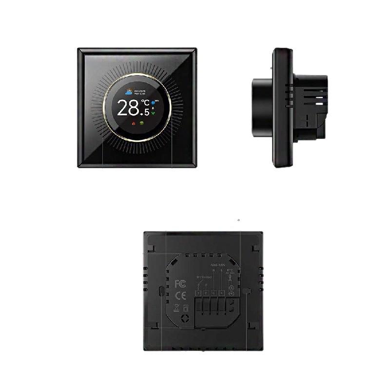 Graffiti Smart Voice-Controlled Temperature Controller with Two-Way Rotation and 1.3-inch Screen